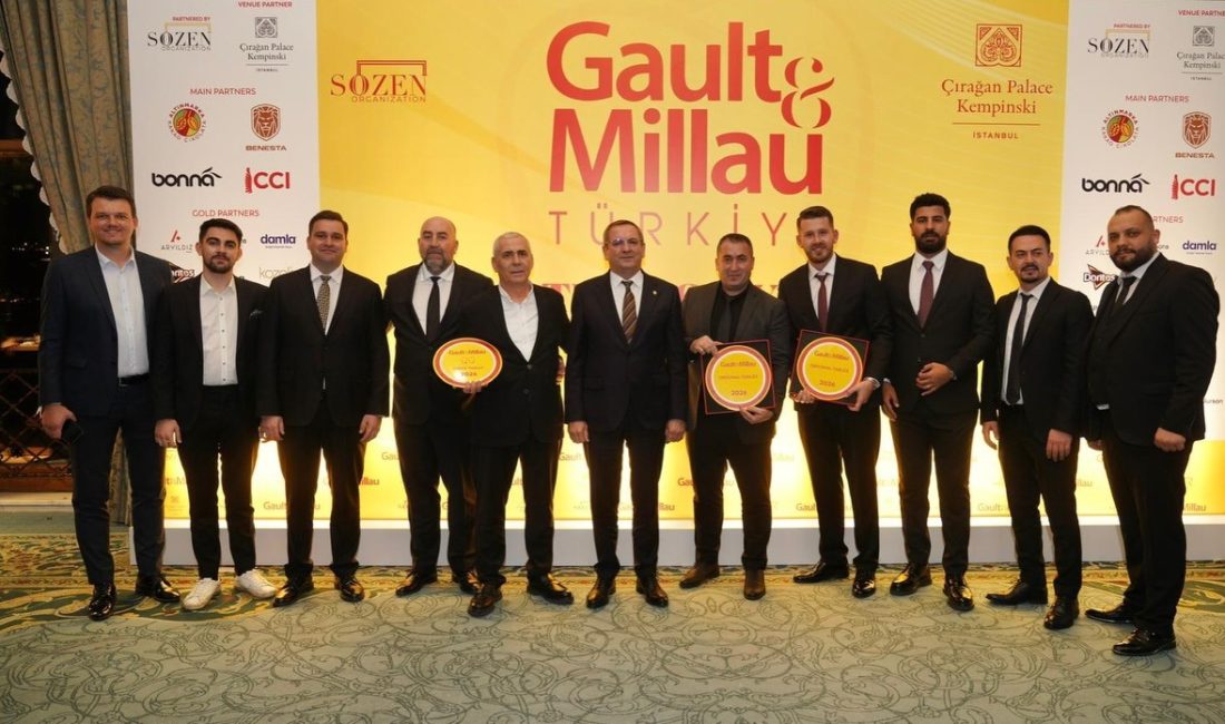 Dünyanın en prestijli gastronomi rehberlerinden biri olan Gault & Millau