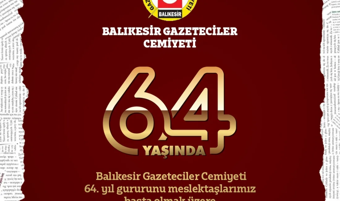 Balıkesir’de dönemin tüm gazetecilerinin bir araya gelerek kurduğu Balıkesir Gazeteciler