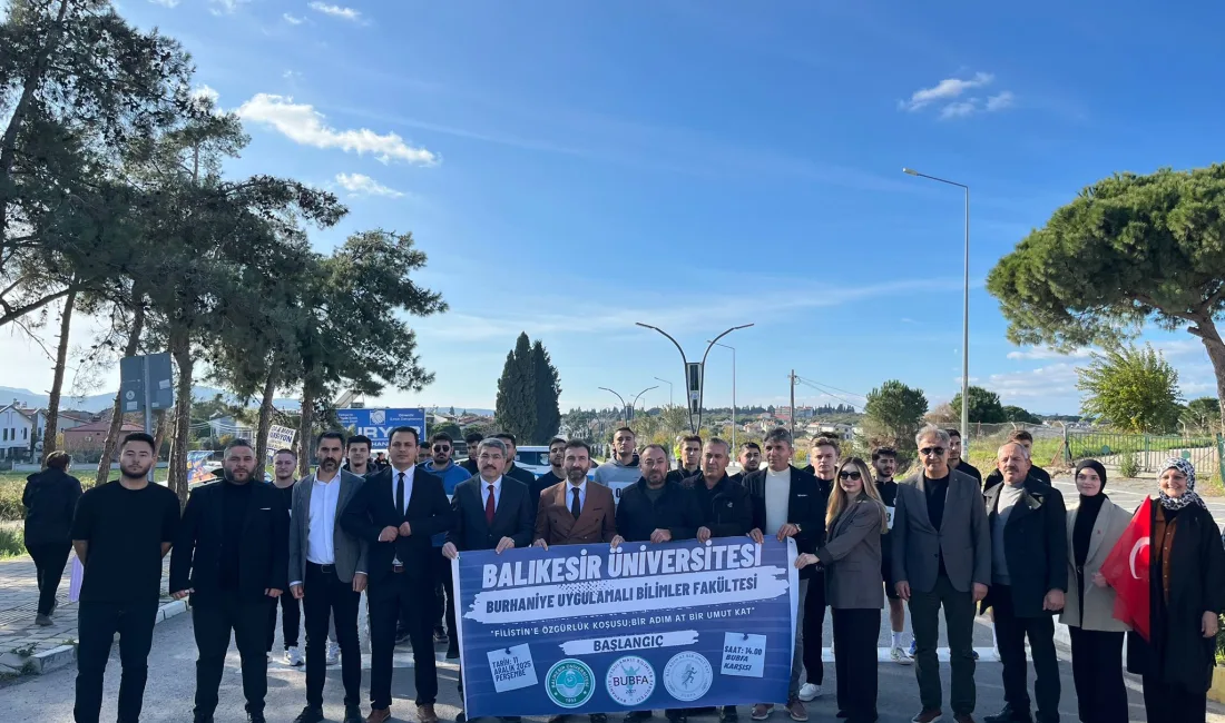 Balıkesir Üniversitesi Burhaniye Uygulamalı Bilimler Fakültesi, öğrencilerinin aktif katılımıyla yürüttüğü