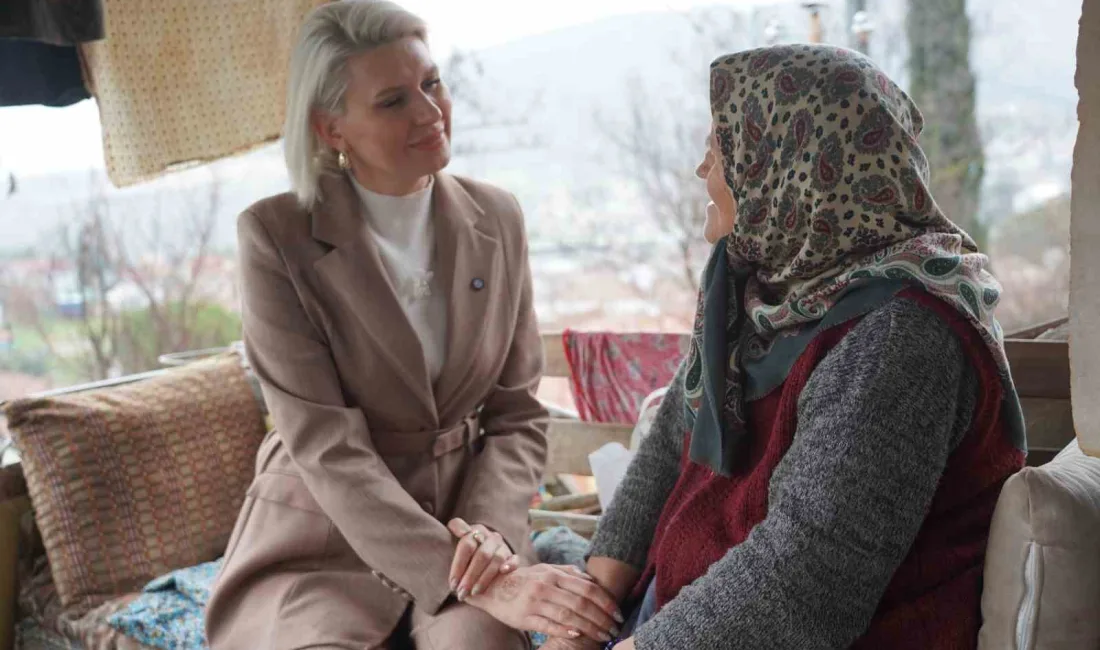 Bilecik Belediye Başkanı Melek Mızrak Subaşı, ziyaret ettiği vatandaşlara aşevinde