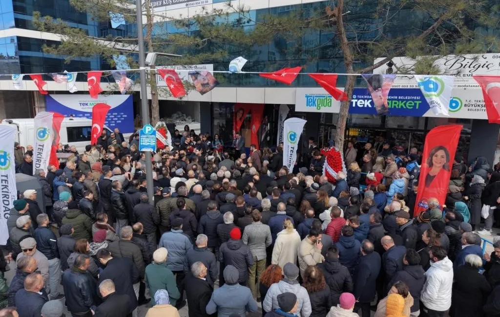 Tekirdağ Büyükşehir Belediyesi’nin sosyal belediyecilik projesi TEK Market’in ikinci şubesi,