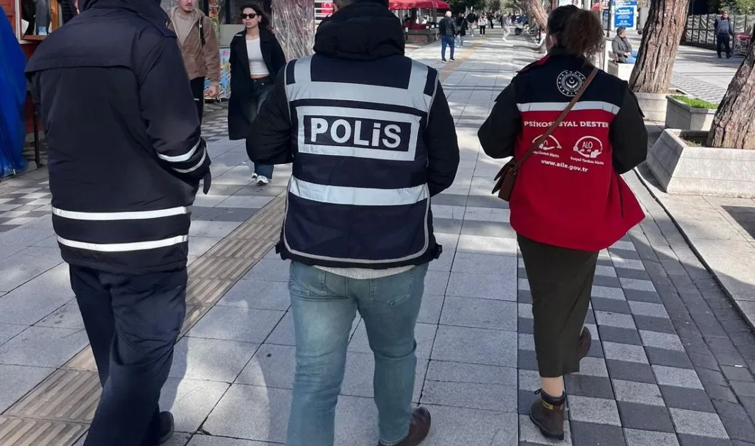 Kırklareli’nde sokakta çalışan ve dilenen çocukların tespitine yönelik denetimlerin devam