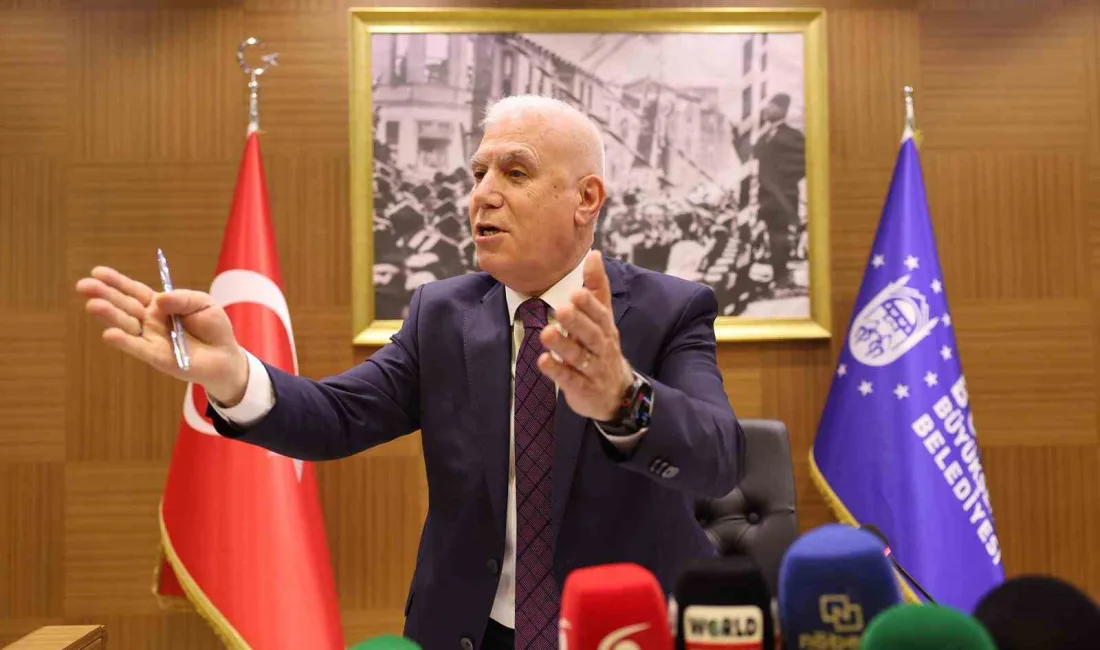 Bursa Büyükşehir Belediye Başkanı Mustafa Bozbey, Büyükşehir Belediye Meclisi’nde kentin