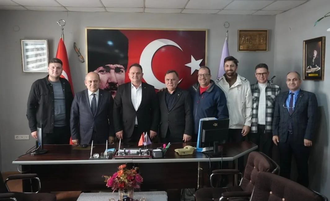 Edremit Ticaret Odası heyeti, Havran Sebze ve Meyveciler Esnaf Odası