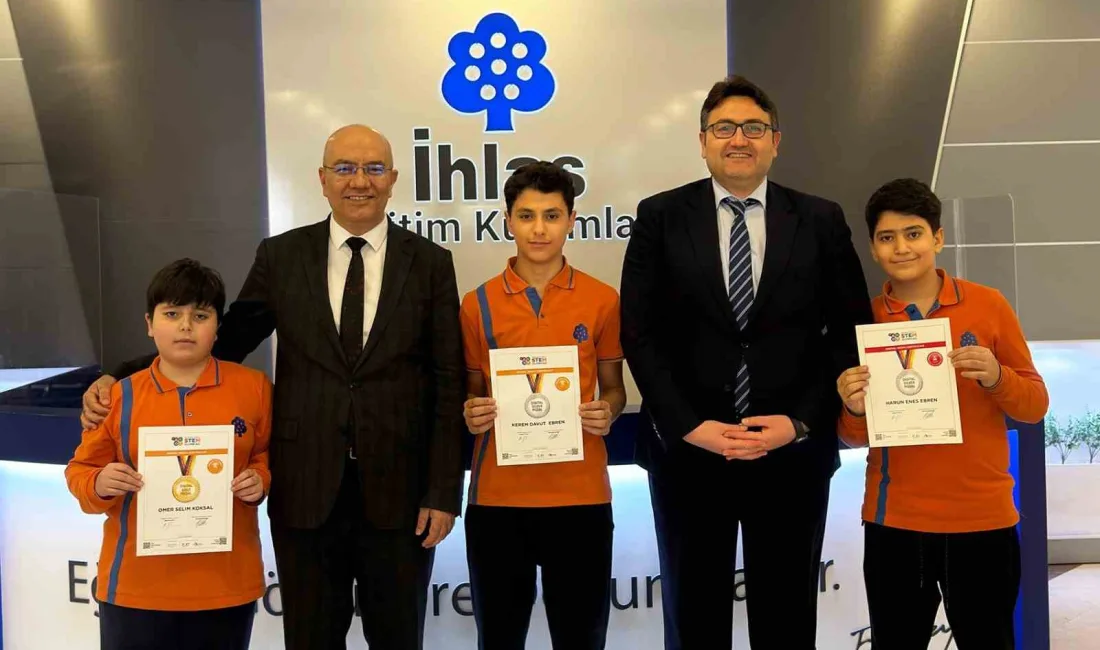 Özel Marmara Evleri İhlas Ortaokulu öğrencileri, 6. Uluslararası STEM Olimpiyatları