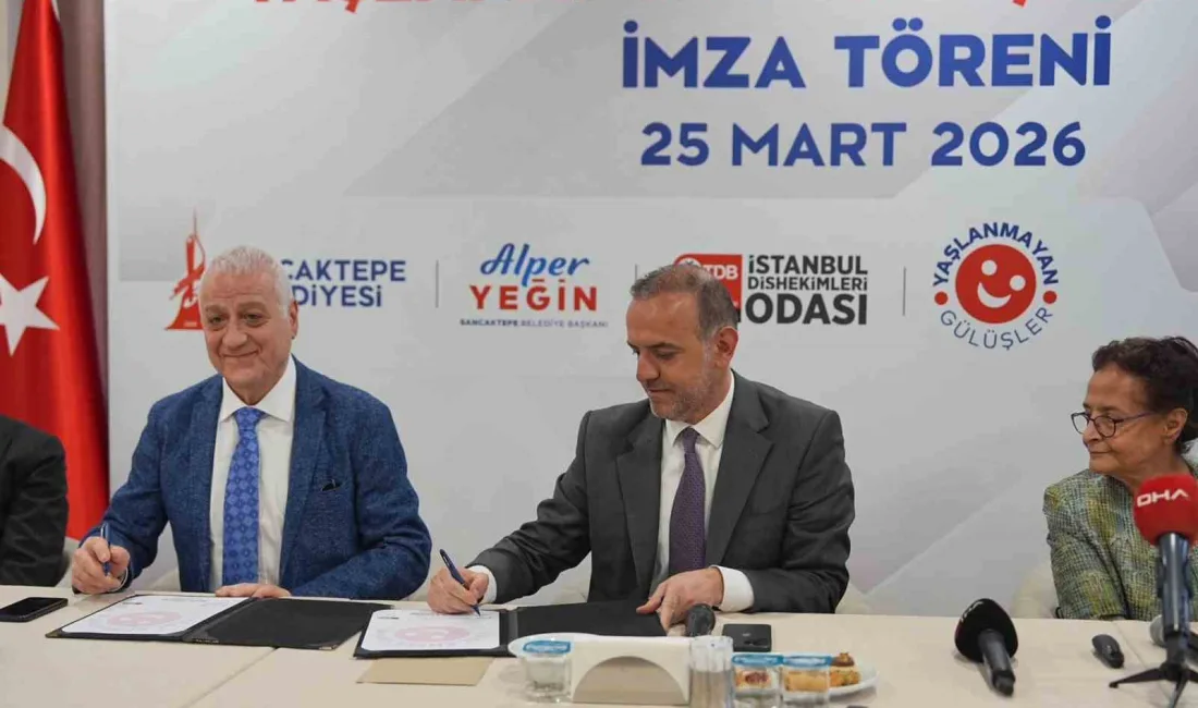 Sancaktepe Belediyesi ile İstanbul Dişhekimleri Odası iş birliğinde, ilçede yaşayan