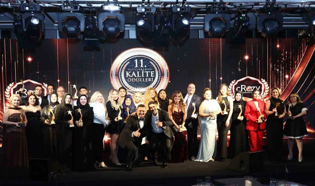 Uluslararası Altın Kalite Ödülleri’nin 11’incisi, iş, sanat ve medya dünyasından