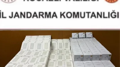 Kocaeli’de yapılan operasyonda değeri yaklaşık 4 milyon 400 bin TL