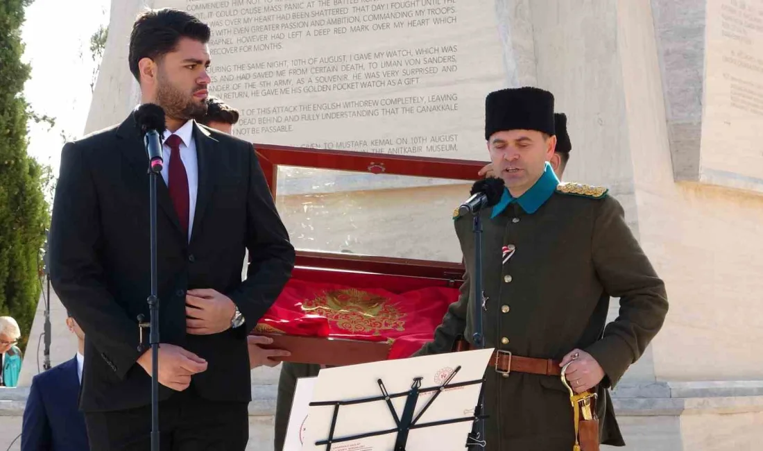 Çanakkale Kara Savaşları’nın 111’inci yıl dönümü nedeniyle 57’nci Alay Vefa