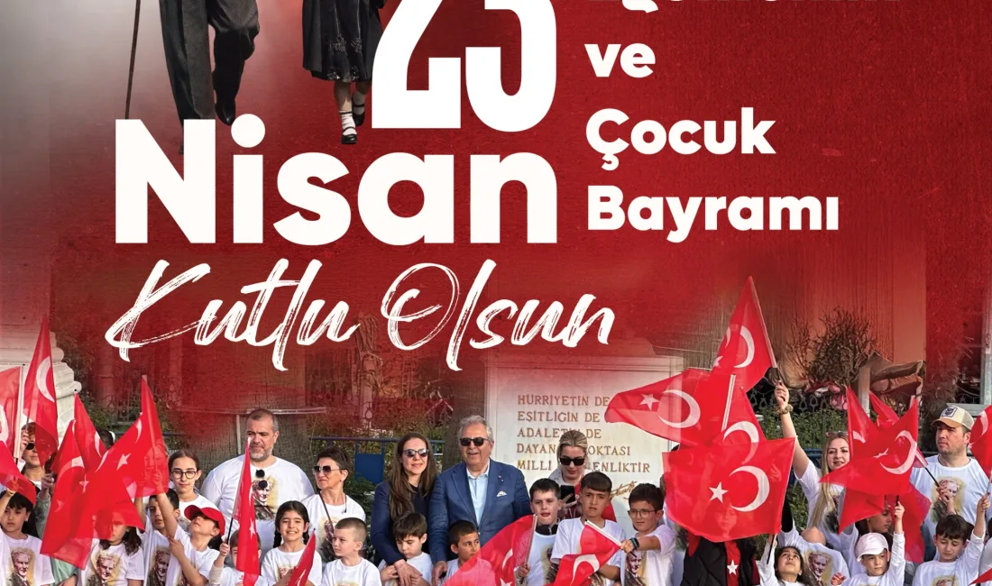 Bayramlarımızı bayram gibi coşkuyla kutluyoruz. 
23 Nisan Ulusal Egemenlik ve