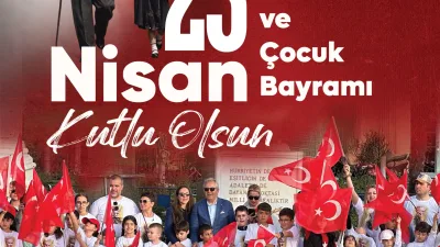 Bayramlarımızı bayram gibi coşkuyla kutluyoruz. 
23 Nisan Ulusal Egemenlik ve