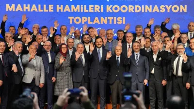 AK Parti İstanbul İl Başkanlığı tarafından düzenlenen Mahalle Hamileri Koordinasyon