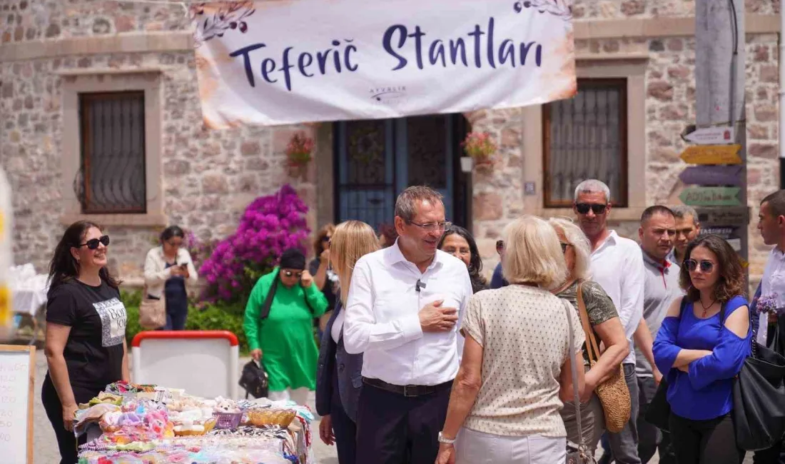 Ayvalık’ın kültürel mirasında önemli bir yere sahip olan Küçükköy Teferiç