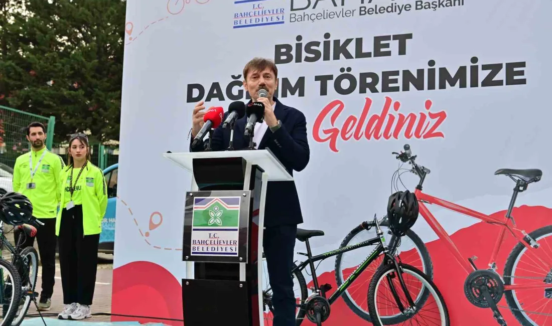 Bahçelievler Belediyesi tarafından her ay düzenlenen bisiklet dağıtımının 39’uncusu gerçekleştirildi.