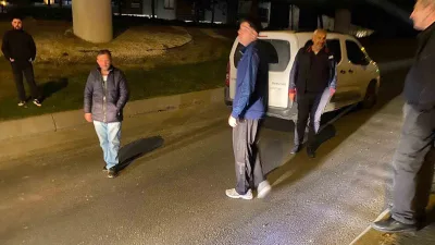 Bakırköy’de otomatik vitesli hafif ticari araç, seyir halindeyken bir anda