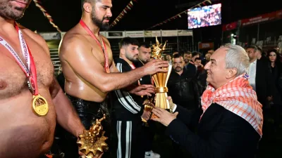 Balıkesir Büyükşehir Belediyesporlu güreşçi Enes Doğan, 10. Kepez Belediyesi Yağlı