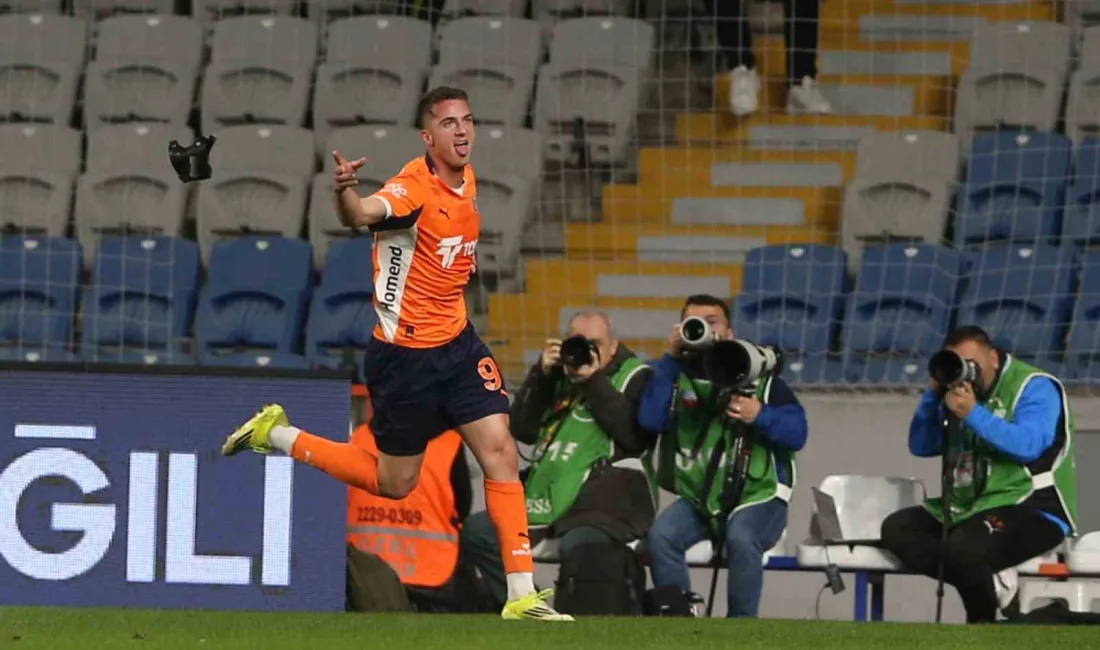 RAMS Başakşehirli futbolcu Bertuğ Yıldırım, Kasımpaşa karşısında attığı golle Trendyol