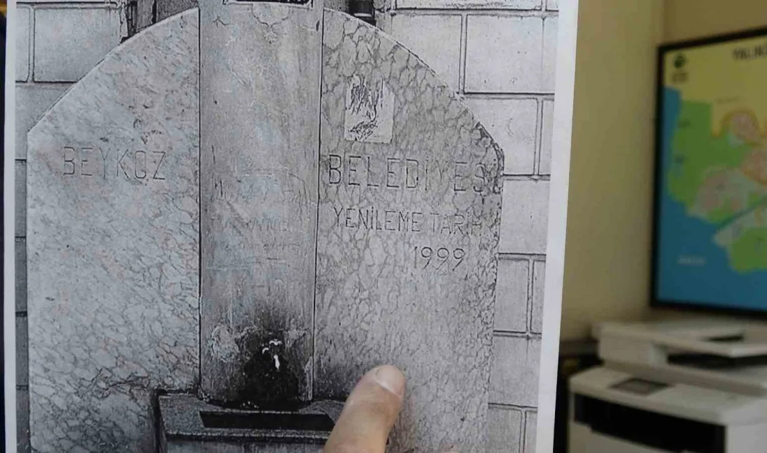 Beykoz Yalıköy’de 300 yıllık İshak Ağa Çeşmesi’nin büyük tepki gören