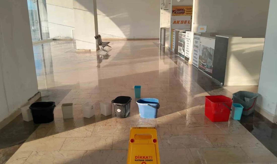 Bilecik’te 2022 yılında alçı tavanı çöken Şehirlerarası Otobüs Terminali’ni her