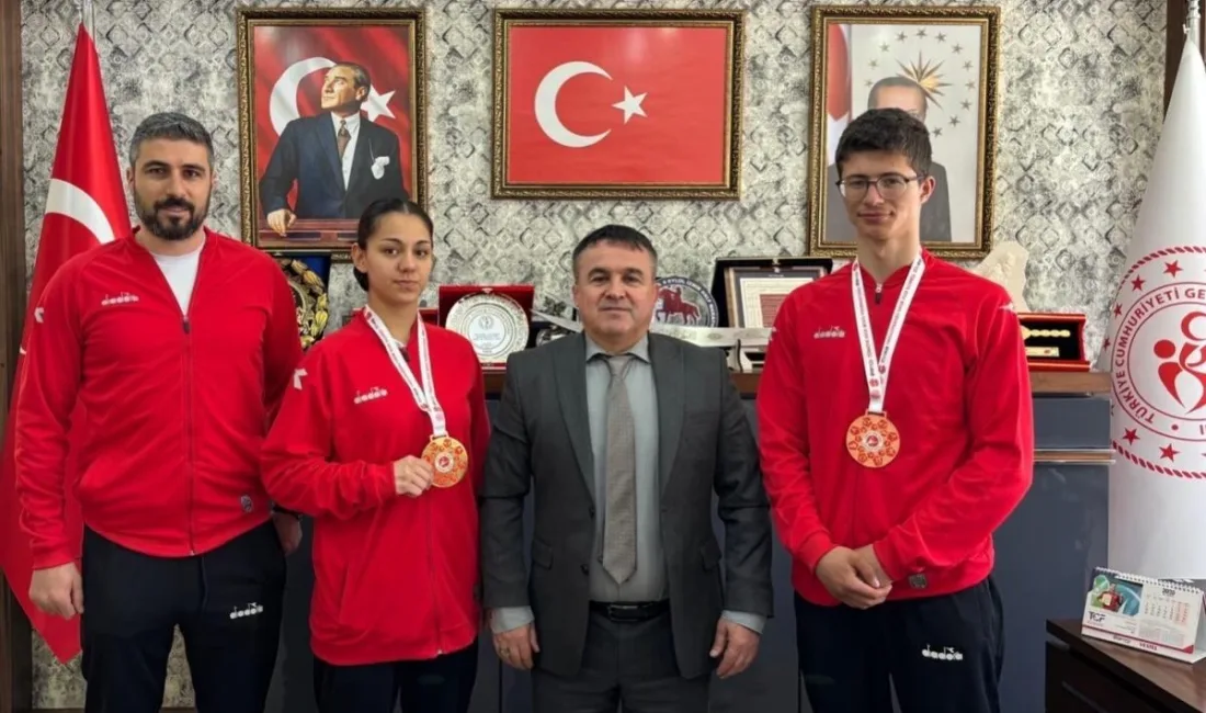 Bilecik Gençlik ve Spor İl Müdürlüğüne bağlı sporcular kick boksta