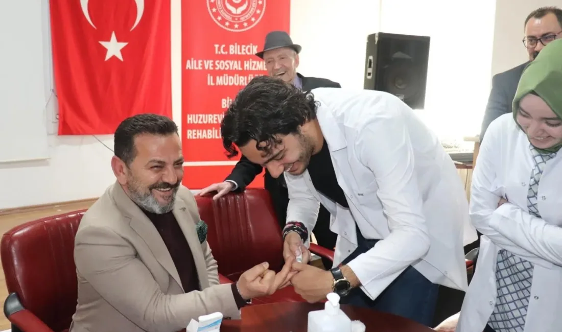 Bilecik’te tıp fakültesi öğrencileri huzurevine sağlık desteği sağladı. Bilecik Aile
