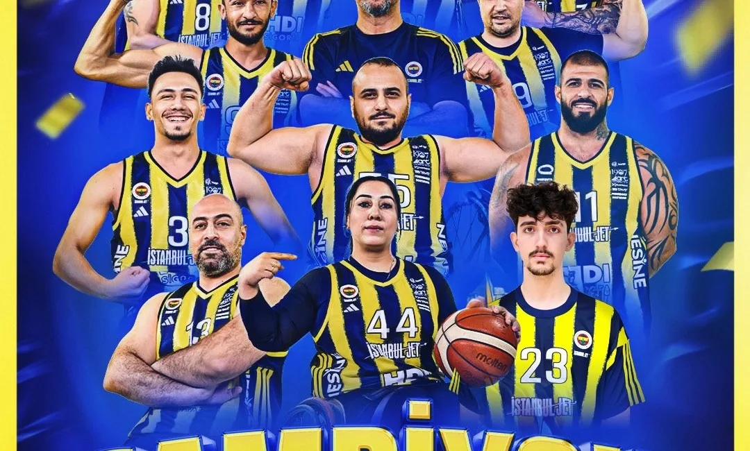 EuroCup 1 Finallerinde mücadele eden Fenerbahçe Tekerlekli Sandalye Basketbol Takımı,