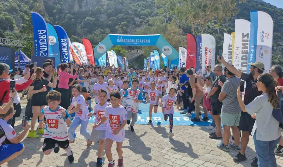 Fethiye’de düzenlenen Babadağ Ultra Maratonu, 23 Nisan Ulusal Egemenlik ve