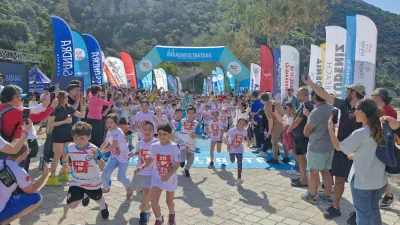 Fethiye’de düzenlenen Babadağ Ultra Maratonu, 23 Nisan Ulusal Egemenlik ve