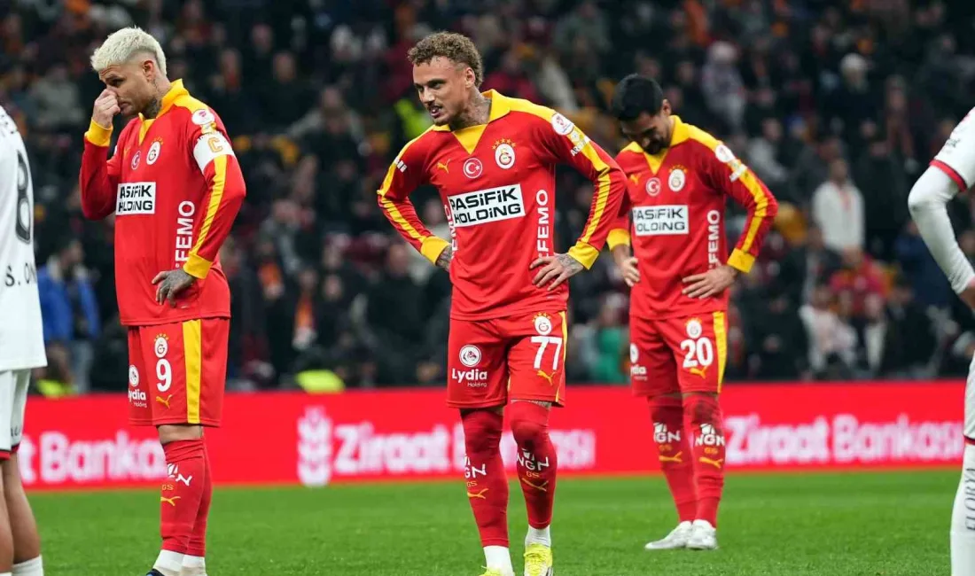 Galatasaray, Gençlerbirliği’ne mağlup oldu ve Ziraat Türkiye Kupası çeyrek finalde