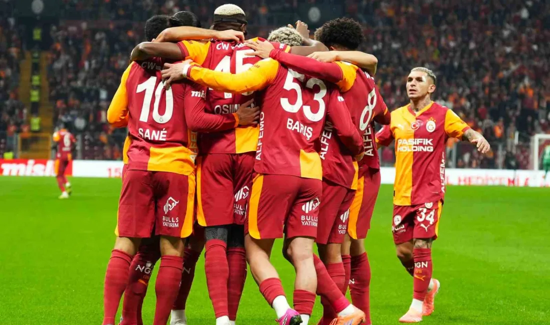 Galatasaray, Trendyol Süper Lig bu sezon Fenerbahçe ve Beşiktaş ile