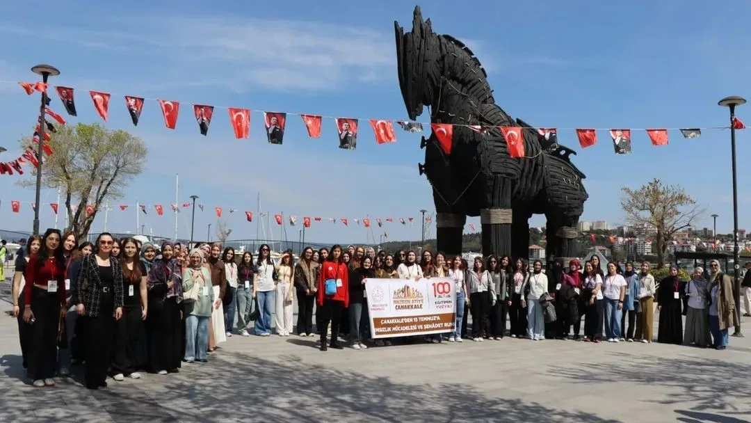 Milli Eğitim Bakanlığı’nın koordinesinde hayata geçirilen “Maziden Atiye” projesi, Çanakkale’de
