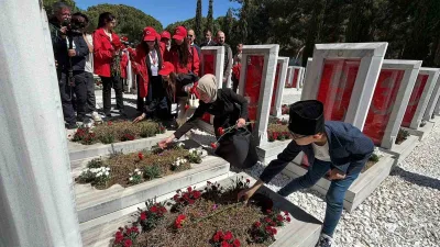 Çanakkale Kara Savaşları’nın 111’inci yıl dönümü anma programları kapsamında 57.