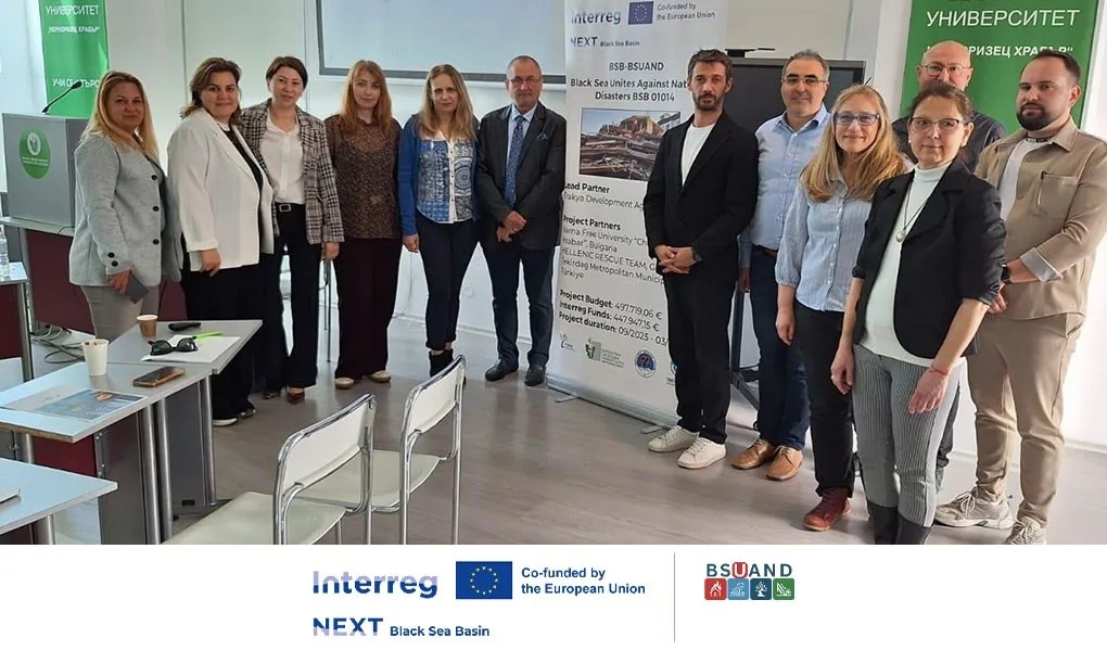“Interreg NEXT Karadeniz Havzası Programı” kapsamında yürütülen BSUAND-Karadeniz Doğal Afetlere