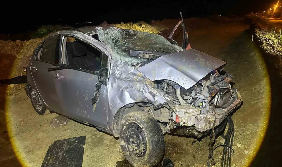 Keşan-Enez yolunda meydana gelen trafik kazasında biri ağır 2 kişi