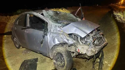 Keşan-Enez yolunda meydana gelen trafik kazasında biri ağır 2 kişi