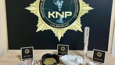 Kırklareli’nin Lüleburgaz ilçesinde uyuşturucu madde ticaretine yönelik düzenlenen operasyonda gözaltına