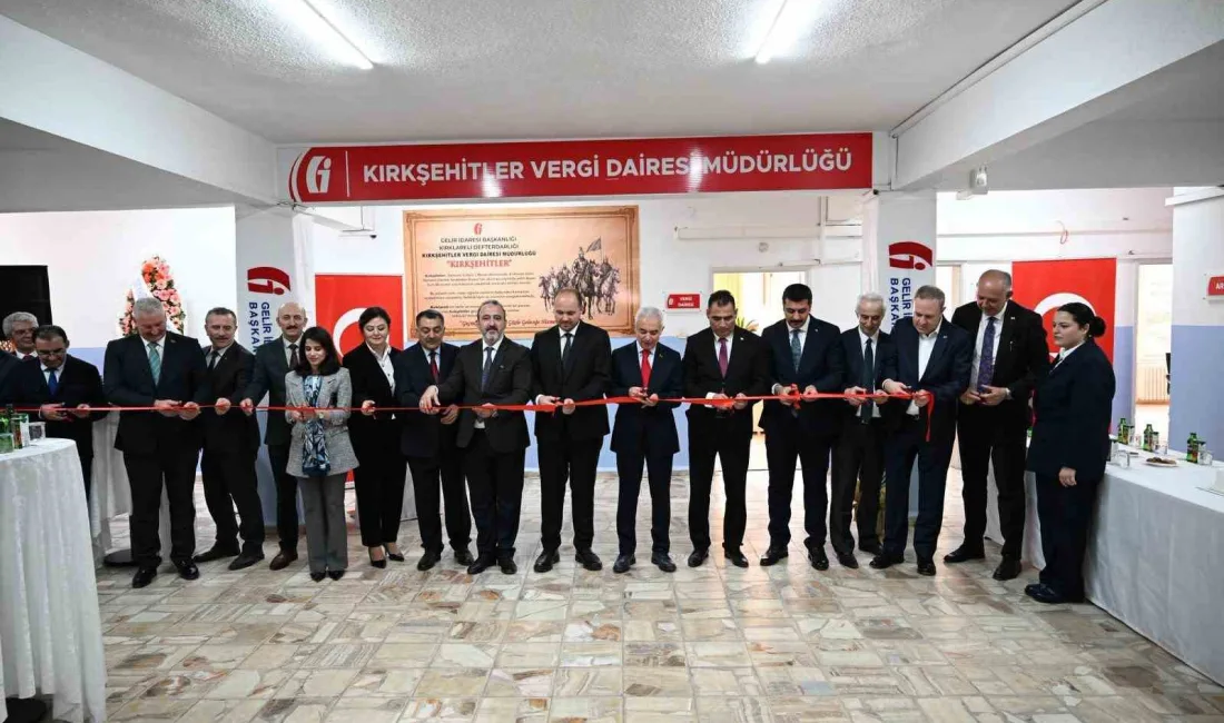 Kırklareli Defterdarlığı bünyesinde hizmet verecek Kırkşehitler Vergi Dairesi Müdürlüğü törenle