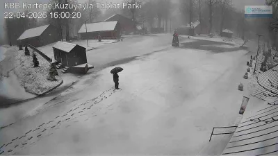 Kocaeli’de bahar ortasında kış geri döndü. Özellikle yüksek kesimlerde kar