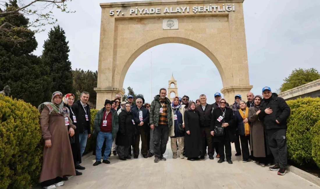 Küçükçekmece’de 150 emekli çift için tarihin yeniden yazıldığı Çanakkale Şehitliği’ne