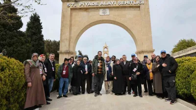 Küçükçekmece’de 150 emekli çift için tarihin yeniden yazıldığı Çanakkale Şehitliği’ne