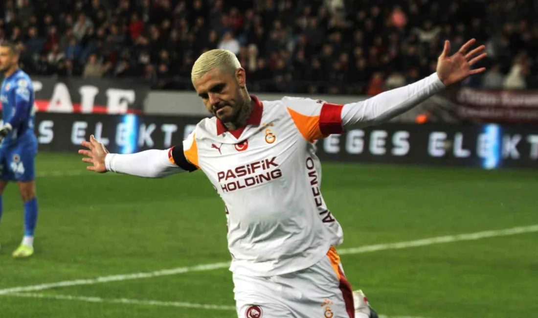 Galatasaray’ın Arjantinli futbolcusu Mauro Icardi, Gençlerbirliği maçıyla Trendyol Süper Lig’deki