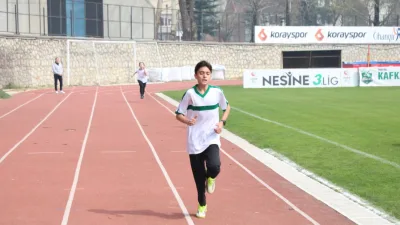 İnegöl Belediyesi 9. Okullar Arası Spor Festivali kapsamında puanlı atletizm