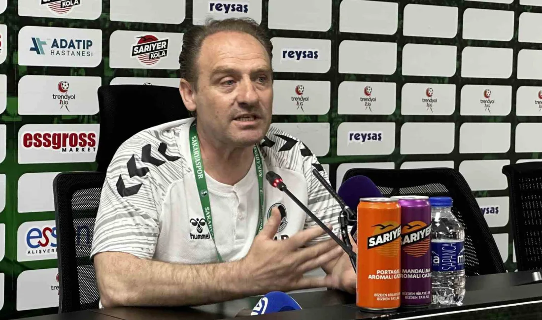 Trendyol 1. Lig’in 37. haftasında oynanan Sakaryaspor-Çorum FK maçının ardından