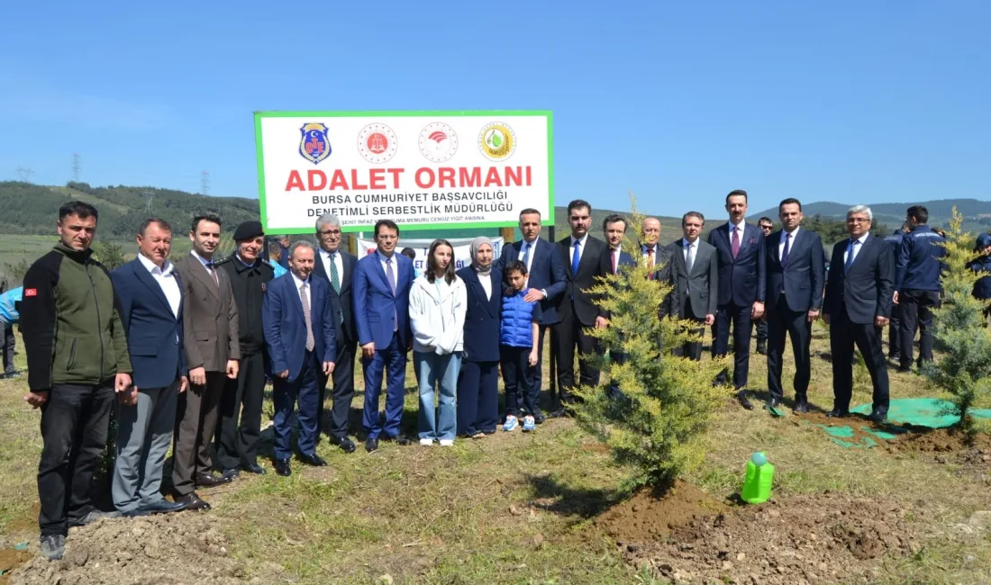 Bursa Denetimli Serbestlik Müdürlüğü tarafından, 20 Nisan 2026 tarihinde şehit