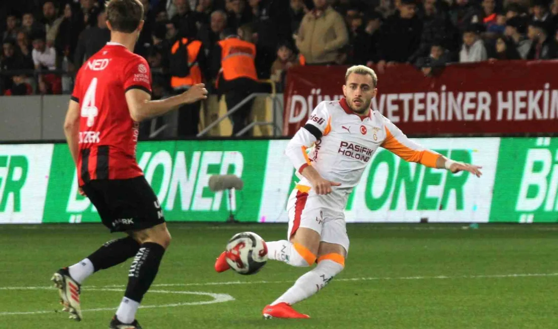 Trendyol Süper Lig’in 30. haftasında Galatasaray, deplasmanda Gençlerbirliği’ni mağlup ederken,