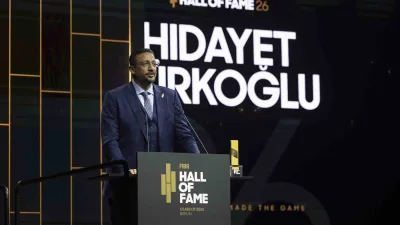 Türkiye Basketbol Federasyonu Başkanı Hidayet Türkoğlu, FIBA tarafından FIBA Hall