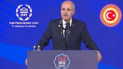 TBMM Başkanı Numan Kurtulmuş, “Fevkalade zor, fevkalade türbülanslı bir dönemden