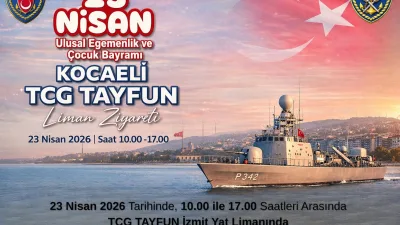 Kocaeli’de 23 Nisan Ulusal Egemenlik ve Çocuk Bayramı kutlamaları kapsamında