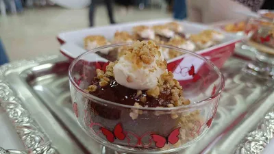 Tekirdağ’da Turizm Haftası etkinlikleri muhtevasında yöresel tatlı yarışması düzenlendi. Renkli