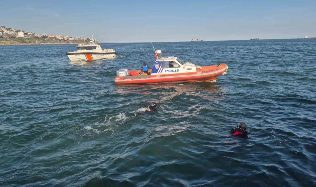 Tekirdağ’da Turizm Haftası kapsamında yapılan deniz dibi temizliğinde yalnızca 2